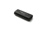 USB 3.1 Adapter Typ C Buchse zu Buchse Kabel in Schwarz | System-S