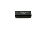 USB 3.1 Adapter Typ C Buchse zu Buchse Kabel in Schwarz | System-S