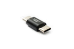 USB 3.1 Gen 2 Adapter Typ C Stecker zu Stecker Kabel in Schwarz | System-S