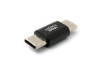 USB 3.1 Gen 2 Adapter Typ C Stecker zu Stecker Kabel in Schwarz | System-S