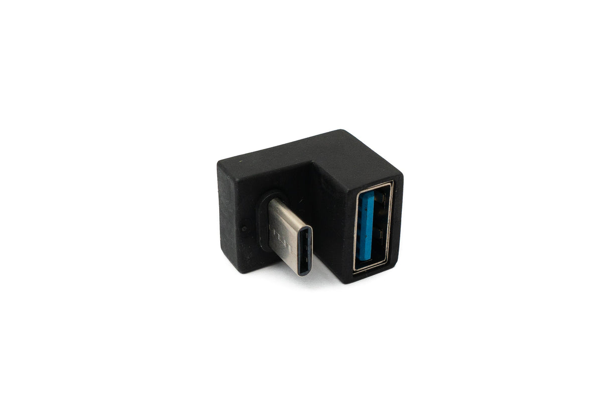 USB 3.1 Adapter Typ C Stecker zu 3.0 Typ A Buchse U Turn 180° Winkel Kabel | System-S