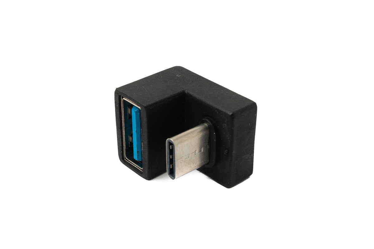 USB 3.1 Adapter Typ C Stecker zu 3.0 Typ A Buchse U Turn 180° Winkel Kabel | System-S