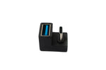 USB 3.1 Adapter Typ C Stecker zu 3.0 Typ A Buchse U Turn 180° Winkel Kabel | System-S