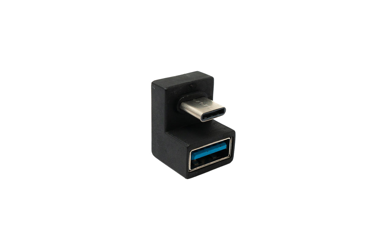 USB 3.1 Adapter Typ C Stecker zu 3.0 Typ A Buchse U Turn 180° Winkel Kabel | System-S