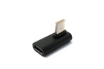 USB 3.1 Adapter Typ C Stecker zu Buchse Winkel | System-S