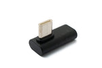 USB 3.1 Adapter Typ C Stecker zu Buchse Winkel | System-S