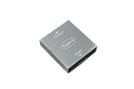 USB 3.1 Y Adapter Typ C Buchse zu 2x Buchse Kabel in Grau | System-S