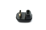USB4 USB Adapter Typ C Stecker zu Buchse U Turn 180° Winkel 40 Gbit/s USB 4.0 Kabel | System-S