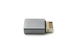 USB 3.1 Adapter Typ E Stecker zu Typ C Buchse Adapter in Grau | System-S