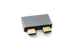 USB 3.1 Gen 2 Doppel Adapter 2x Typ C Stecker zu 2x Buchse Kabel OTG | System-S