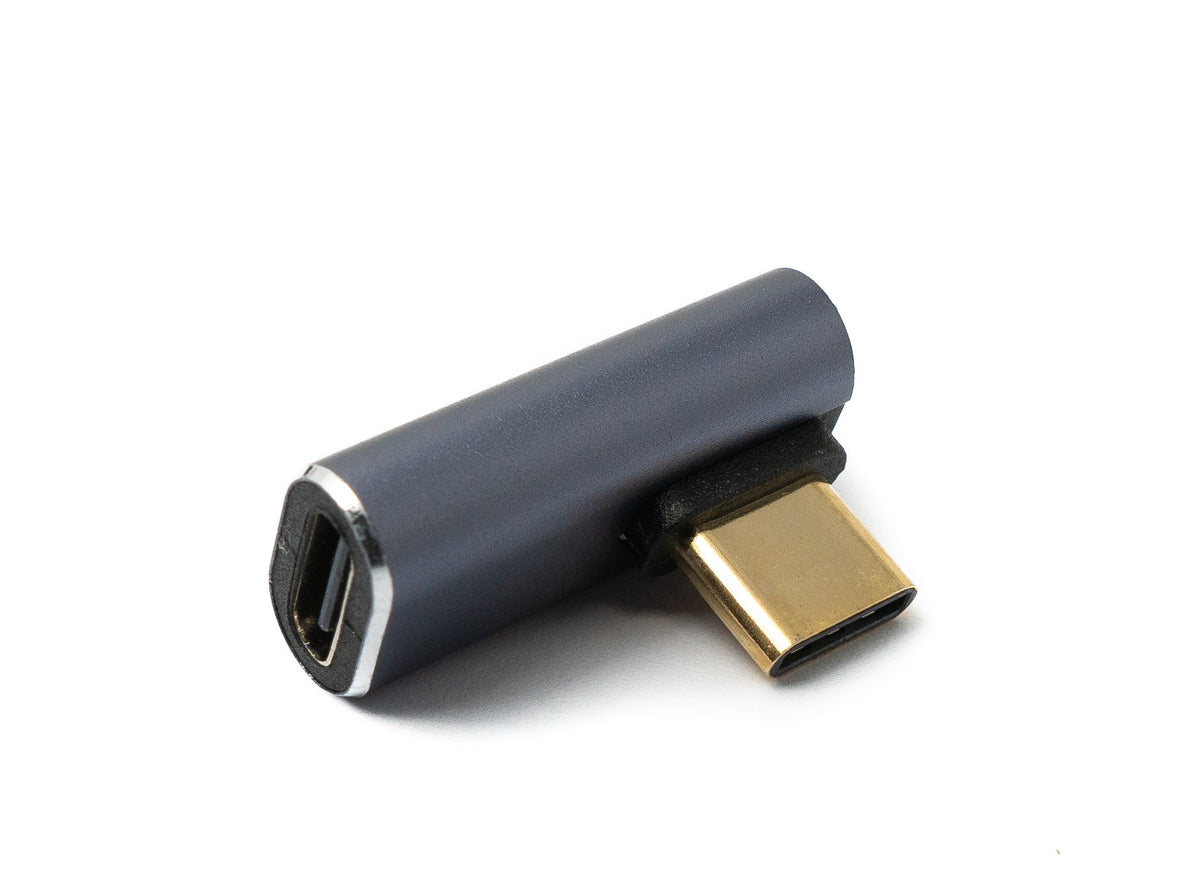 USB4 USB Adapter Typ C Stecker zu Buchse 40 Gbit/s Winkel USB 4.0 für macOS | System-S
