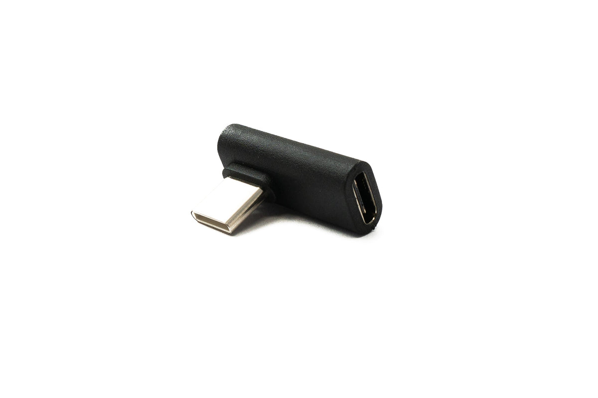 USB 2.0 Adapter USB-C Stecker zu USB-C Buchse gewinkelt | System-S