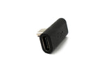 USB 2.0 Adapter USB-C Stecker zu USB-C Buchse gewinkelt | System-S