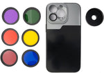 Farbfilter Set 37 mm 6 Stück Farbe Filter für Fotografie für iPhone 14 Pro | System-S