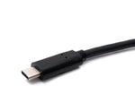 USB 3.2 Gen 1 Kabel 200 cm Typ C Stecker zu Stecker U Turn 180° Winkel Schwarz | System-S