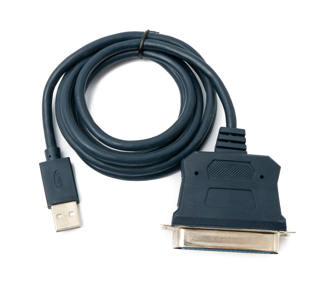 USB 2.0 Kabel 120 cm Typ A Stecker zu Parallel Port IEEE1284 CN36 Buchse | System-S