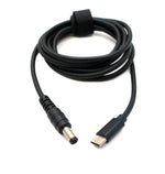 USB-C auf DC-Hohlstecker 5,5×2,1 mm Kabel, PD-Trigger 9V | SYSTEM-S