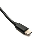 DC 9V Kabel 150 cm 3,5 x 1,35 Stecker zu USB 3.1 Typ C Stecker Winkel | System-S