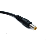 DC 12V Kabel 150 cm 5,5 x 2,5 Stecker zu USB 3.1 Typ C Stecker | System-S