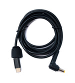 DC 12V Kabel 150 cm 4,8 x 1,7 Stecker zu USB 3.1 Typ C Stecker Winkel | System-S Namma Markt