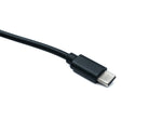 DC 12V Kabel 150 cm 4,8 x 1,7 Stecker zu USB 3.1 Typ C Stecker Winkel | System-S Namma Markt