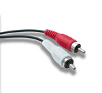 Cinch RCA Kabel 150 cm 2 polig Stecker zu USB 2.0 Typ A Stecker Audio | System-S