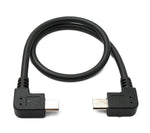 USB 2.0 Kabel 30 cm Micro B Stecker zu Stecker in Schwarz | System-S