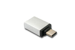USB 3.1 Adapter Typ C Stecker zu 3.0 A Buchse 5 Gbit/s in Grau | System-S