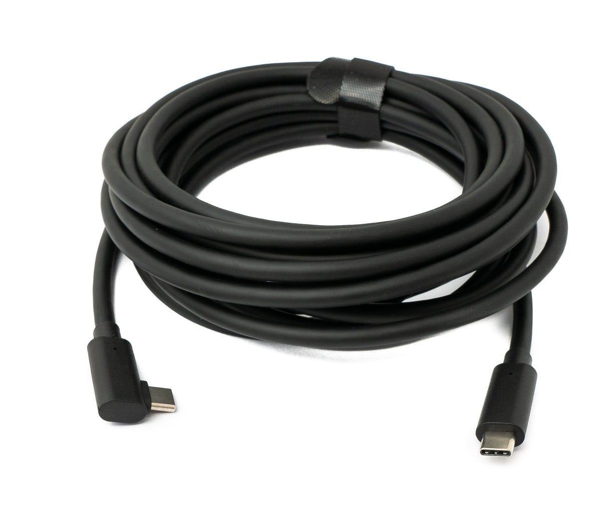 USB 3.2 Gen 1 Kabel 5m Typ C Stecker zu Stecker & 3.0 Typ A Stecker Winkel | System-S