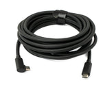 USB 3.2 Gen 1 Kabel 5m Typ C Stecker zu Stecker & 3.0 Typ A Stecker Winkel | System-S