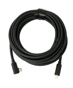 USB 3.2 Gen 1 Kabel 5m Typ C Stecker zu Stecker & 3.0 Typ A Stecker Winkel | System-S