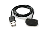USB 2.0 Kabel 100 cm Ladekabel für Amazfit T-Rex 2 Smartwatch in Schwarz | System-S