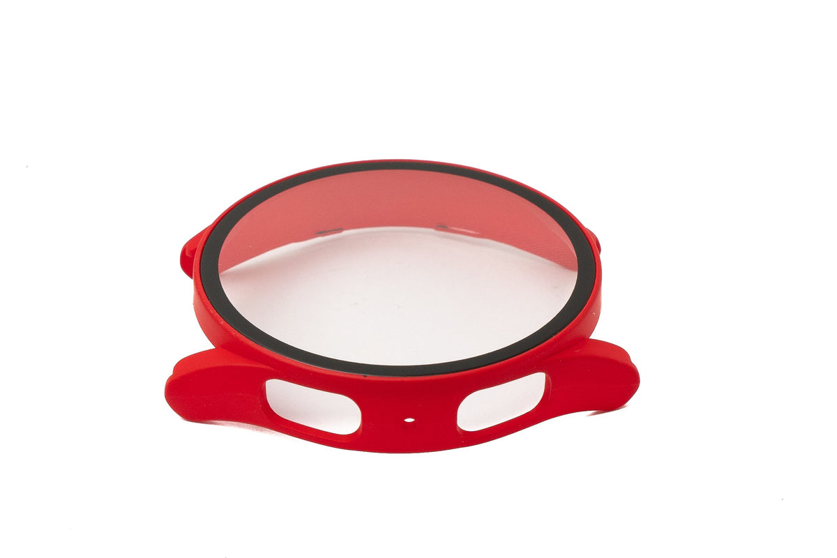 Schutz Hülle Case 40 mm aus PC für Samsung Galaxy Watch 5 4 in Rot | System-S
