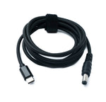 DC 20V Kabel 150 cm 5,5 x 2,1 Stecker zu USB 3.1 Typ C Stecker | System-S