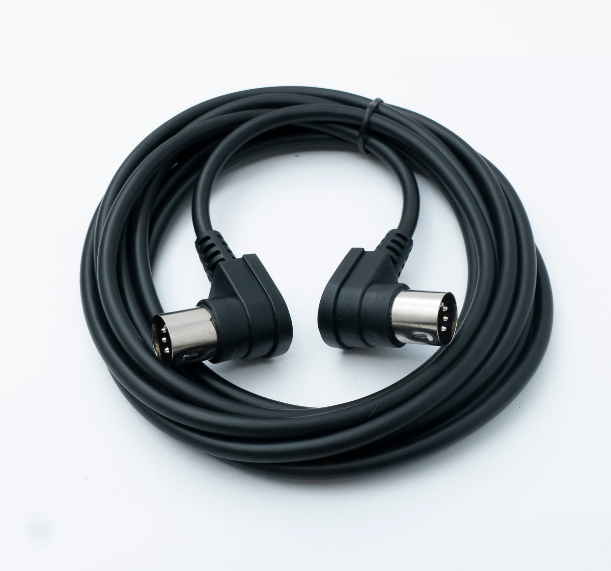 MIDI Kabel 3 m Din 5 Pin Stecker zu Stecker Winkel | System-S