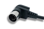 MIDI Kabel 3 m Din 5 Pin Stecker zu Stecker Winkel | System-S