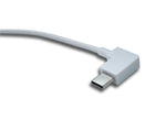 USB 3.1 Typ C 90° Gewinkelt zu USB 2.0 A Kabel 200 cm | System-S
