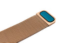 Armband Milanaise aus Metall für Galaxy Watch 6 Classic Smartwatch in Rosa | System-S