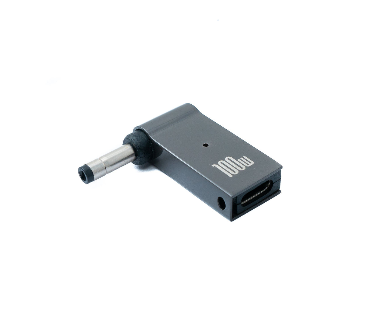 USB 3.1 Adapter Typ C Stecker zu DC 20V 4,0 x 1,7 mm Buchse in Grau | System-S