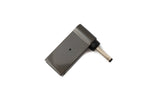USB 3.1 Adapter Typ C Stecker zu DC 20V 3,0 x 1,1 mm Buchse in Grau | System-S