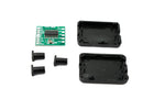 USB 2.0 PCBA Hub 1 zu 2 Splitter mit Hülle Leiterplatte Adapter in Schwarz | System-S