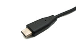 USB Type C 3.1 zu USB 2.0 Spiralkabel Datenkabel Ladekabel Kabel 30 -50 cm schwarz | System-S