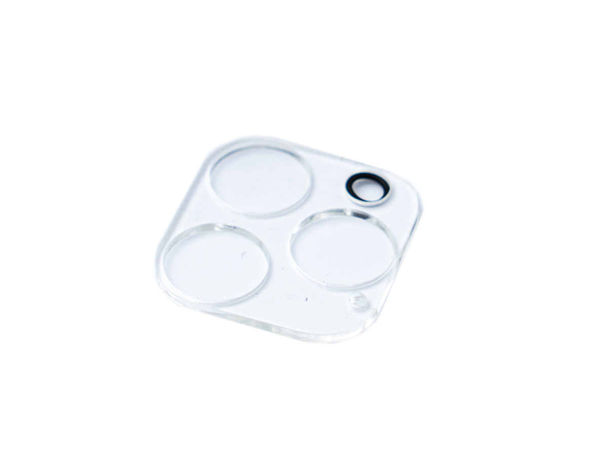 Kamera Schutz Linse Objektiv Abdeckung aus transparent Glas für iPhone 12 Max | System-S
