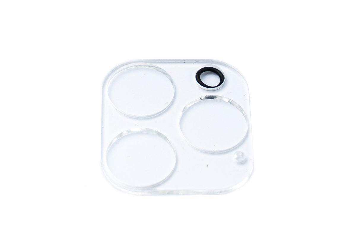 Kamera Schutz Linse Objektiv Abdeckung aus transparent Glas für iPhone 12 Max | System-S