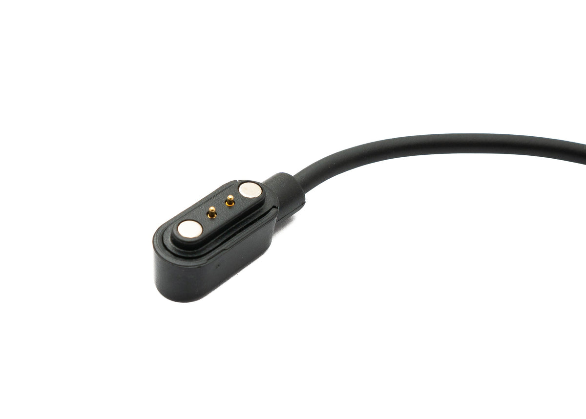 USB 2.0 Kabel 100 cm Ladekabel für Realme Watch 3 Smartwatch in Schwarz | System-S