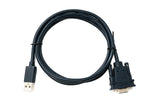 USB 2.0 Kabel 120 cm Typ A Stecker zu RS232 DB9 Buchse in Schwarz | System-S