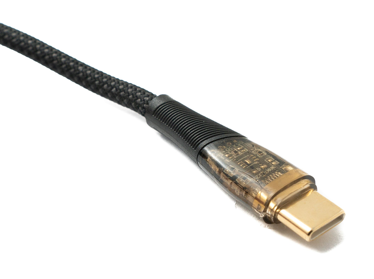 USB 3.1 Gen 2 Typ C Kabel 120 cm Stecker zu Stecker 10 Gbit/s 100W | System-S