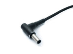DC 20V Kabel 15 cm 5,5 x 3,0 Stecker zu USB 3.1 Typ C Buchse geflochten Winkel | System-S
