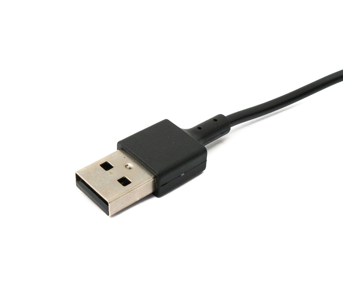 USB 2.0 Kabel 99 cm Ladekabel für Fitbit Charge 3 Smartwach in Schwarz | System-S
