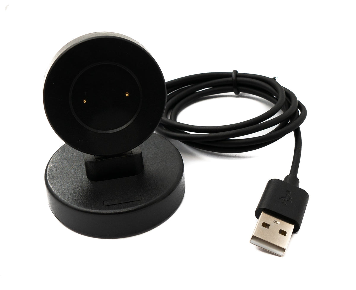 USB 2.0 Kabel 95 cm Ladestation für Huawei Watch GT Smartwatches in Schwarz | System-S